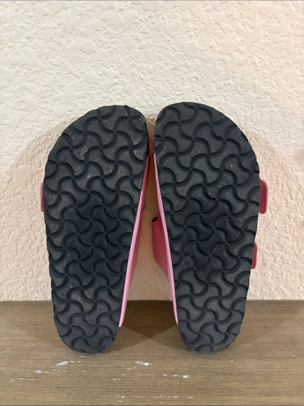 Birkenstock Arizona Big Buckle Natural Leather Patent Fondant Pink Size EU 35